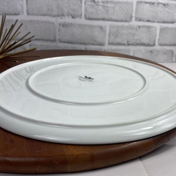 Christopher Stuart Holiday Splendor Cake Plate 13" - Picture 8 of 8